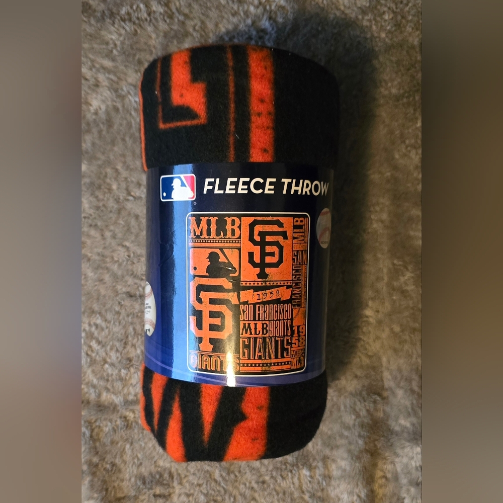 MLB San Francisco Giants Fleece Throw (50in × 60in)